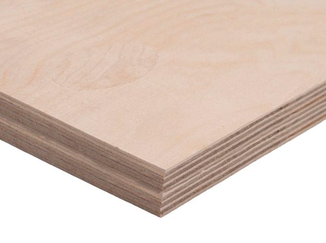 Фанера ФК 20мм 1525х1525мм сорт 2/2 шлифованная березовая СВЕЗА