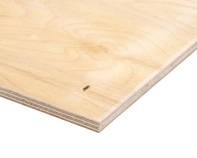 Фанера ФК 6мм 1525х1525мм сорт 3/3 шлифованная березовая СВЕЗА