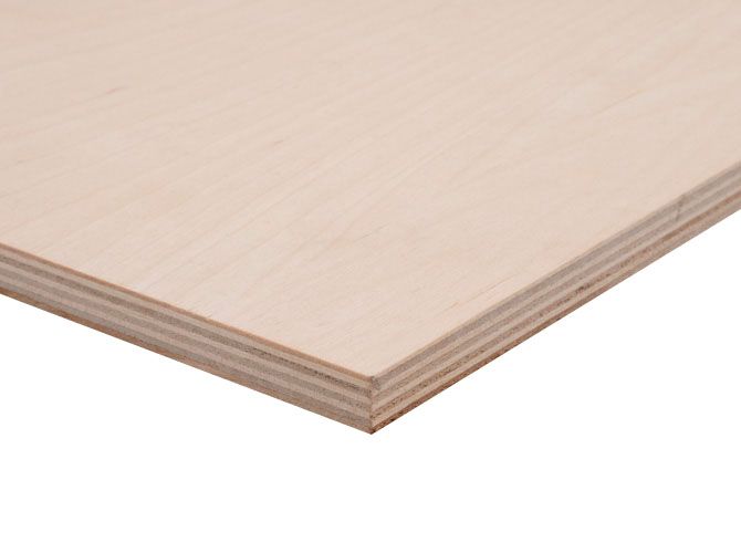 Фанера ФК 12мм 1525х1525мм сорт 1/2 шлифованная березовая СВЕЗА