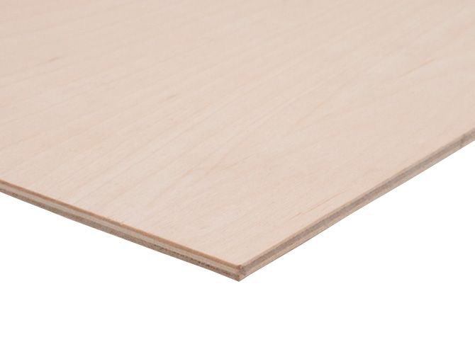 Фанера ФК 4мм 1525х1525мм сорт 1/2 шлифованная березовая СВЕЗА