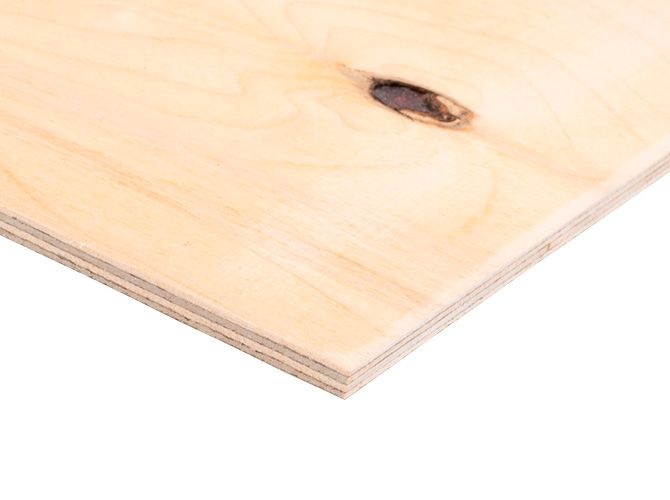 Фанера ФСФ 4мм 2440х1220 мм сорт 3/4 шлифованная Ш1 березовая влагостойкая