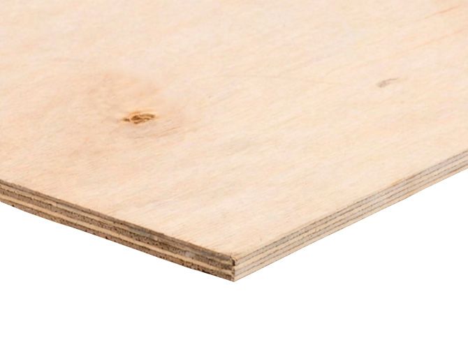 Фанера ФСФ-ТС 6 мм сорт 2/2 НШ березовая трудногорючая 1525х1525 мм