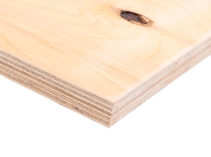 Фанера ФСФ 15мм 1525х1525 мм сорт 3/3 шлифованная Ш2 березовая влагостойкая