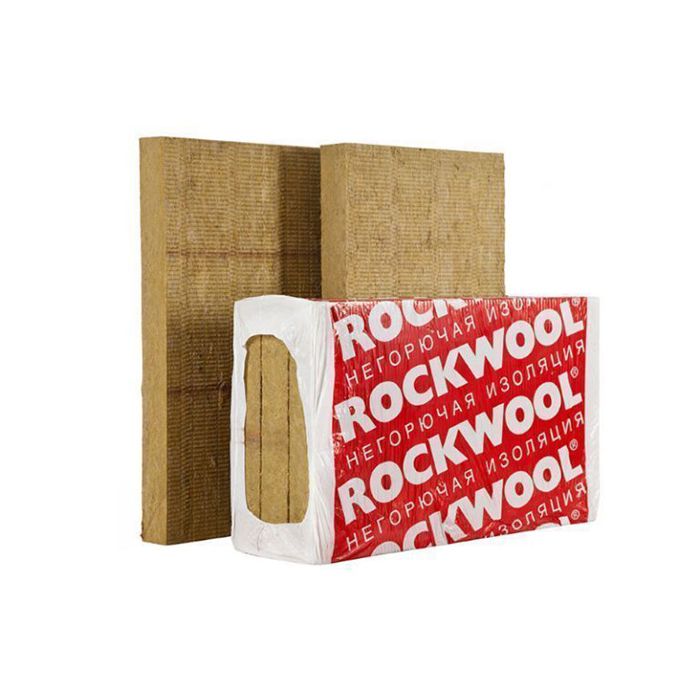 Утеплитель Rockwool Фасад Баттс Оптима базальтовая плита 1000х600х100мм