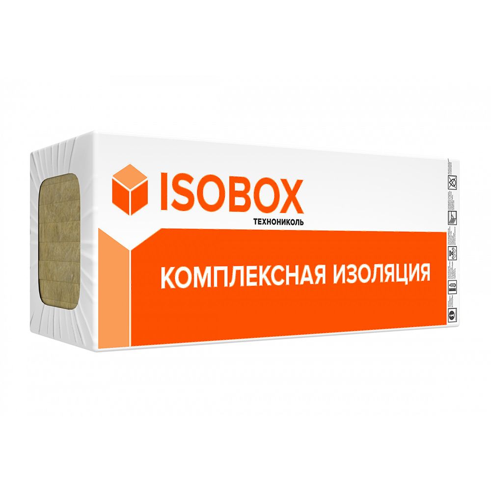 Утеплитель ISOBOX Руф Н30 базальтовая плита 1200х600х50мм