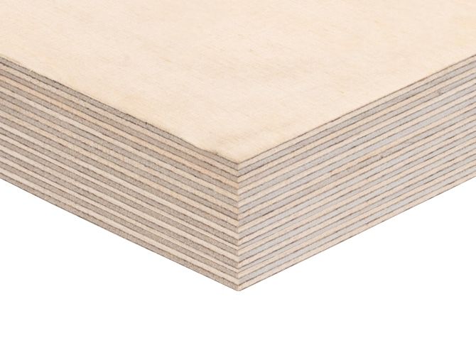 Фанера ФСФ 30мм 2440х1220 мм сорт 1/2 шлифованная Ш2 березовая влагостойкая