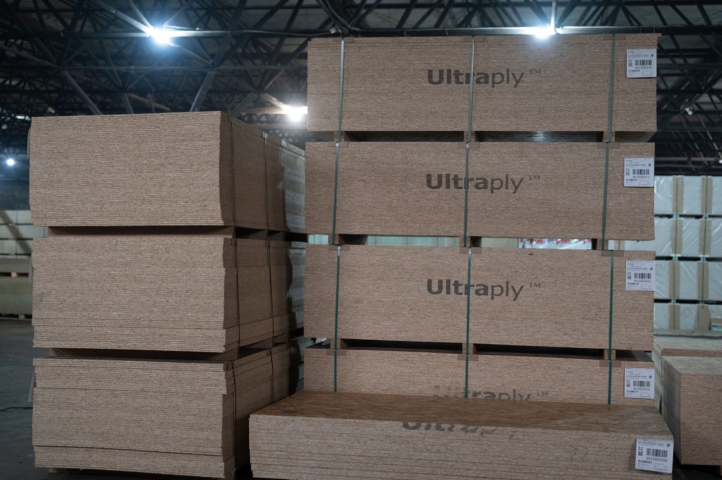 Плита OSB-3 18мм 2500х1250 мм влагостойкая Ультраплай