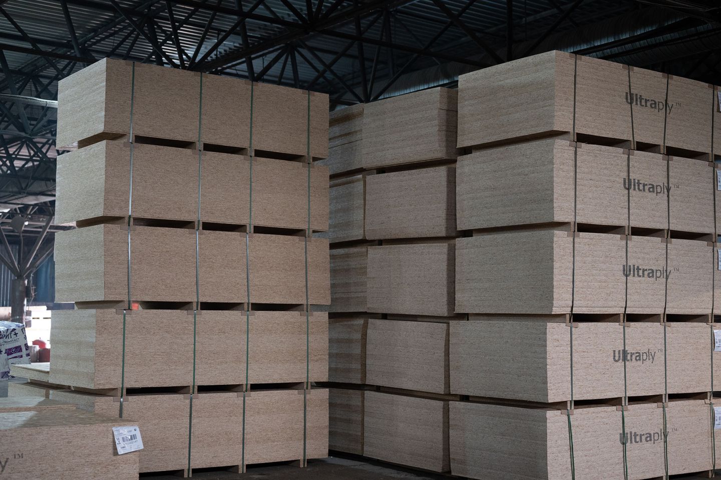 Плита OSB-3 12мм 2800х1250 мм влагостойкая Ультраплай