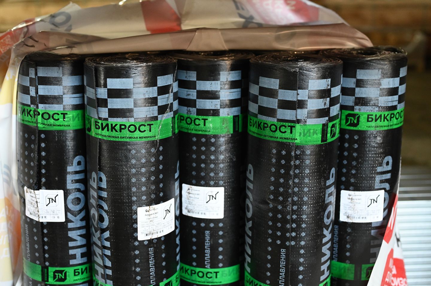 Кровельный материал Бикрост ХКП 10 м² Технониколь