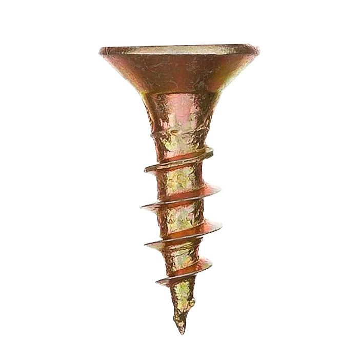 Саморез универсальный 3,0х12 мм желтый цинк