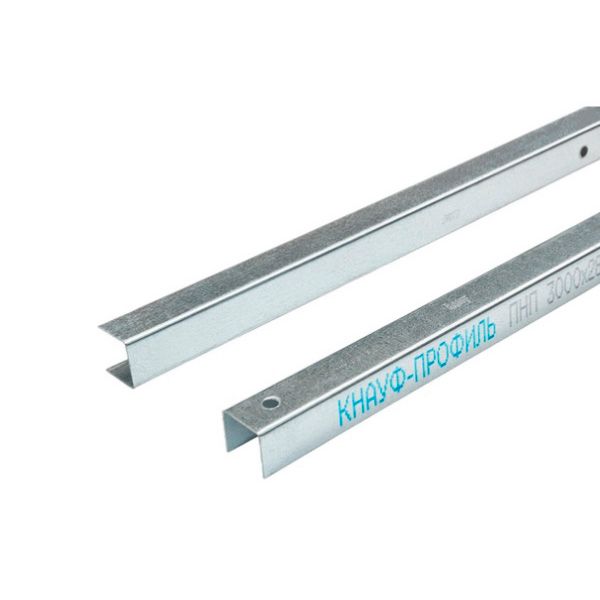 КНАУФ Профиль направляющий ПН 28х27х0,6мм (3м/п) КНАУФ