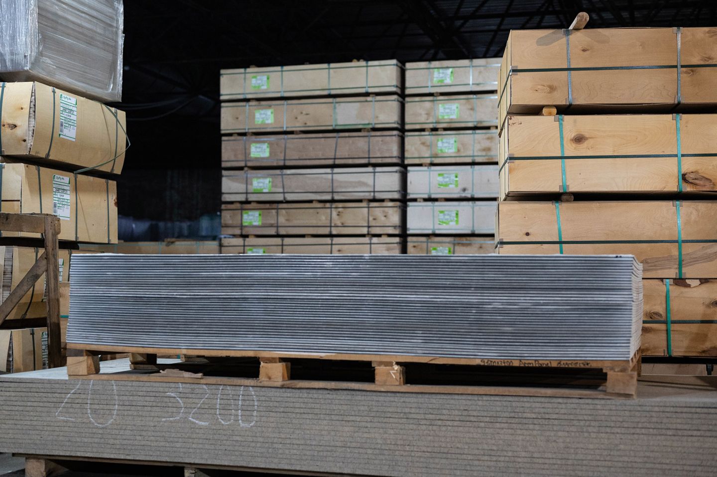 Панель цементная Армпанель 9мм 2400х1200мм влагостойкая