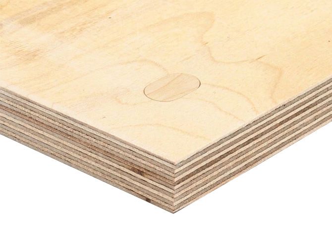 Фанера ФК 18мм 1525х1525мм сорт 2/4 шлифованная березовая