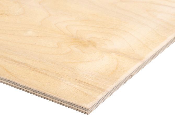 Фанера ФК 4мм 1525х1525мм сорт 3/3 шлифованная березовая СВЕЗА