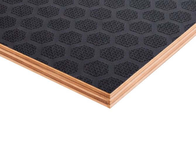 Фанера ФОФ ламинированная 6мм 2500х1250 мм сорт 1/1 березовая 120/120 HEXA