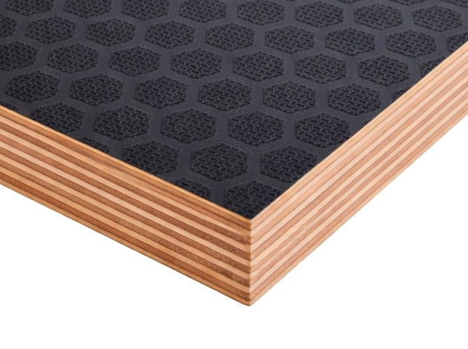 Фанера ФОФ ламинированная 24мм 2440х1220 мм сорт 1/1 березовая 120/120 HEXA