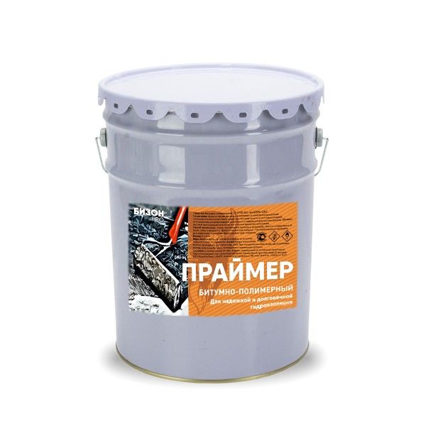 Праймер битумно-полимерный 1 л Бизон