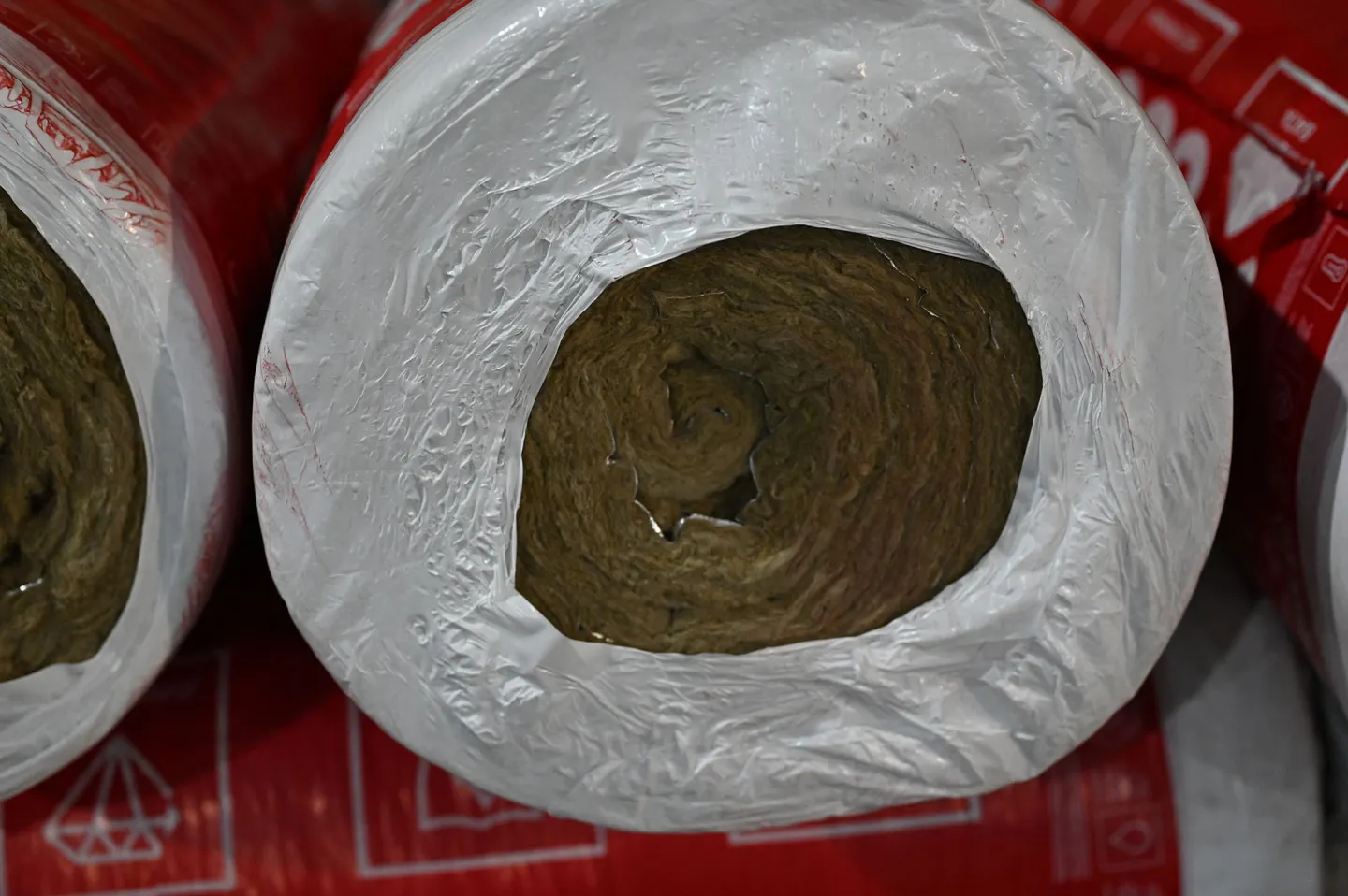 Утеплитель Rockwool ALU1 WIRED MAT рулон 30мм 6000х1000 мм минеральный (техническая теплоизоляция)