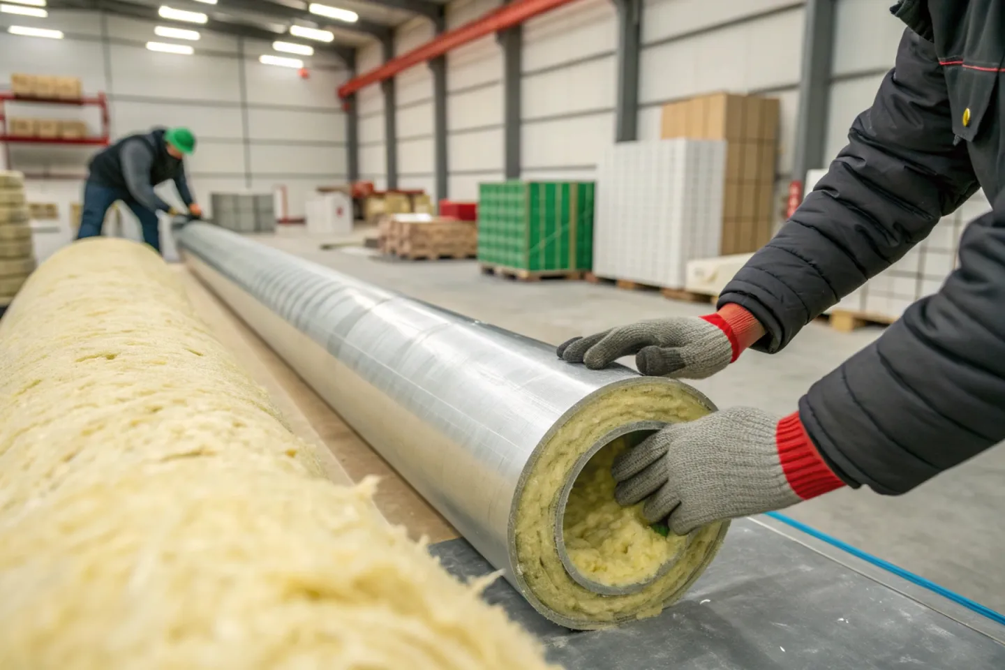 Утеплитель Rockwool Цилиндр RW80 к/ф D89 T30 минеральный (техническая теплоизоляция)