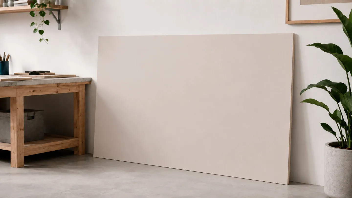 Фанера ФОФ ламинированная 12мм 2530х1265 мм сорт 1/1 березовая DESIGN WHT (Белый 220)