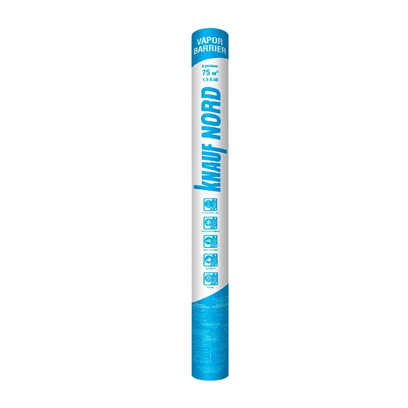 Пленка Vapor Barrier 75м2 пароизоляционная KnaufНорд