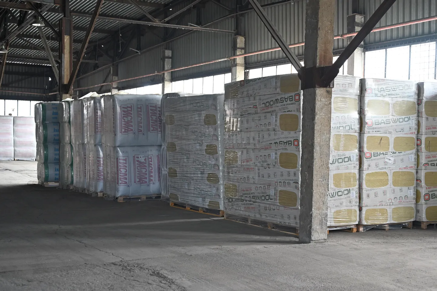 Утеплитель BASWOOL ECOROCK 120 базальтовая плита 1200х600х100мм