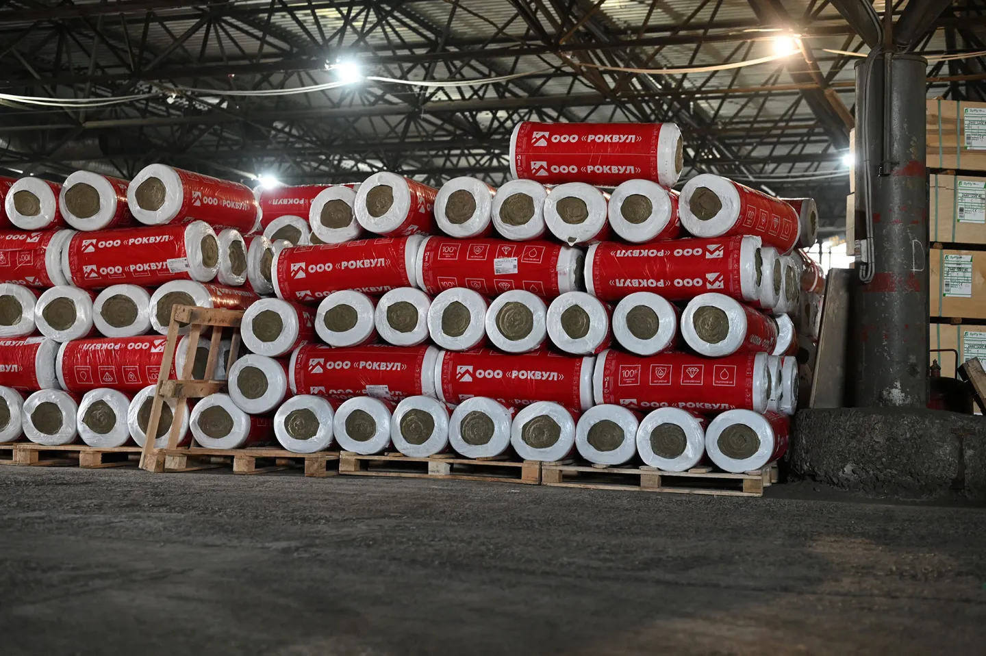 Утеплитель Rockwool Цилиндр RW80 к/ф D54 T25 минеральный (техническая теплоизоляция)