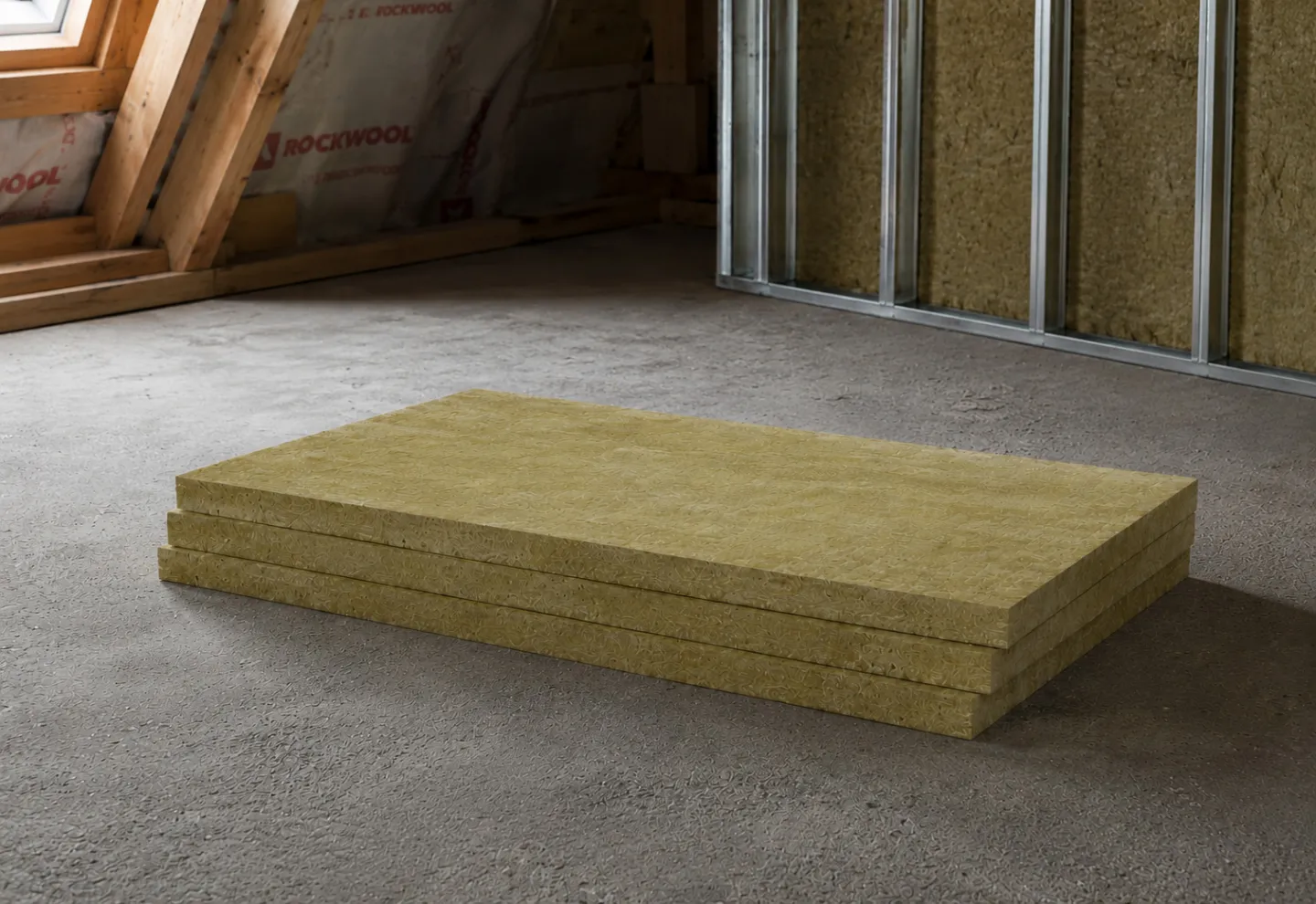 Утеплитель Rockwool Венти Баттс Н базальтовая плита 1000х600х50мм