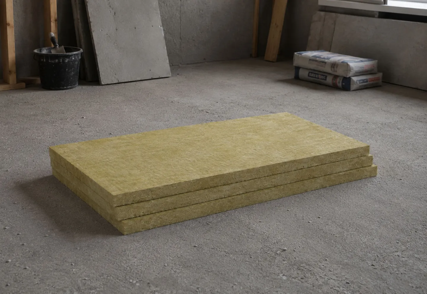 Утеплитель Rockwool Руф Баттс В Оптима базальтовая плита 1000х600х100мм