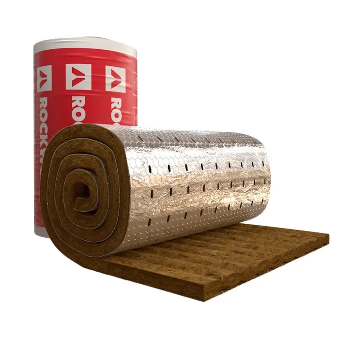 Утеплитель Rockwool ALU1 WIRED MAT 105 рулон 25мм 7000х1000 мм минеральный (техническая теплоизоляция)